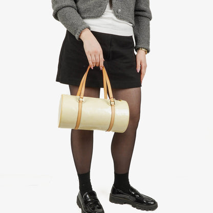 Louis Vuitton Papillon 30 Bedford Tasche aus Perle Monogram Vernis Leder