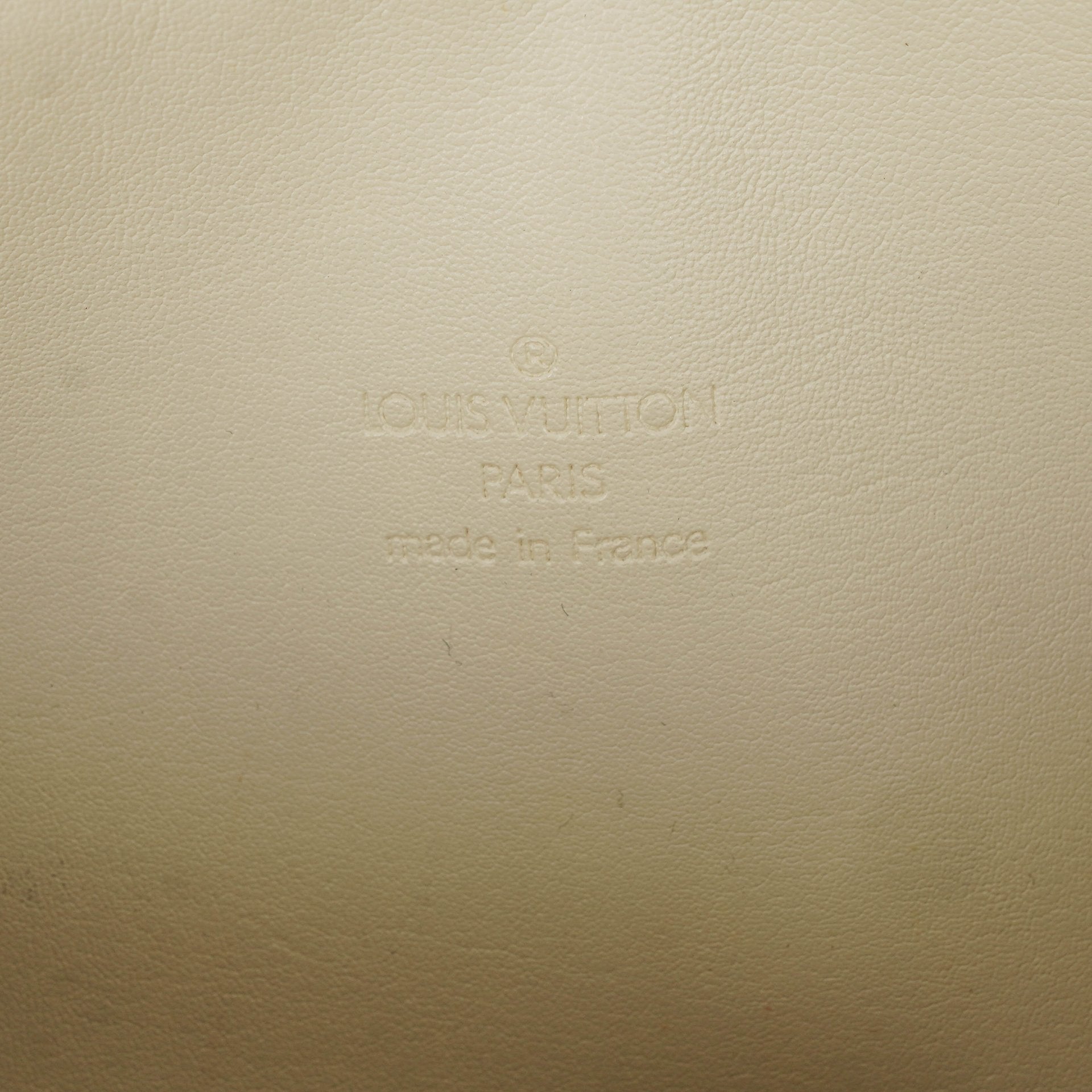 Louis Vuitton Papillon 30 Bedford Tasche aus Perle Monogram Vernis Leder