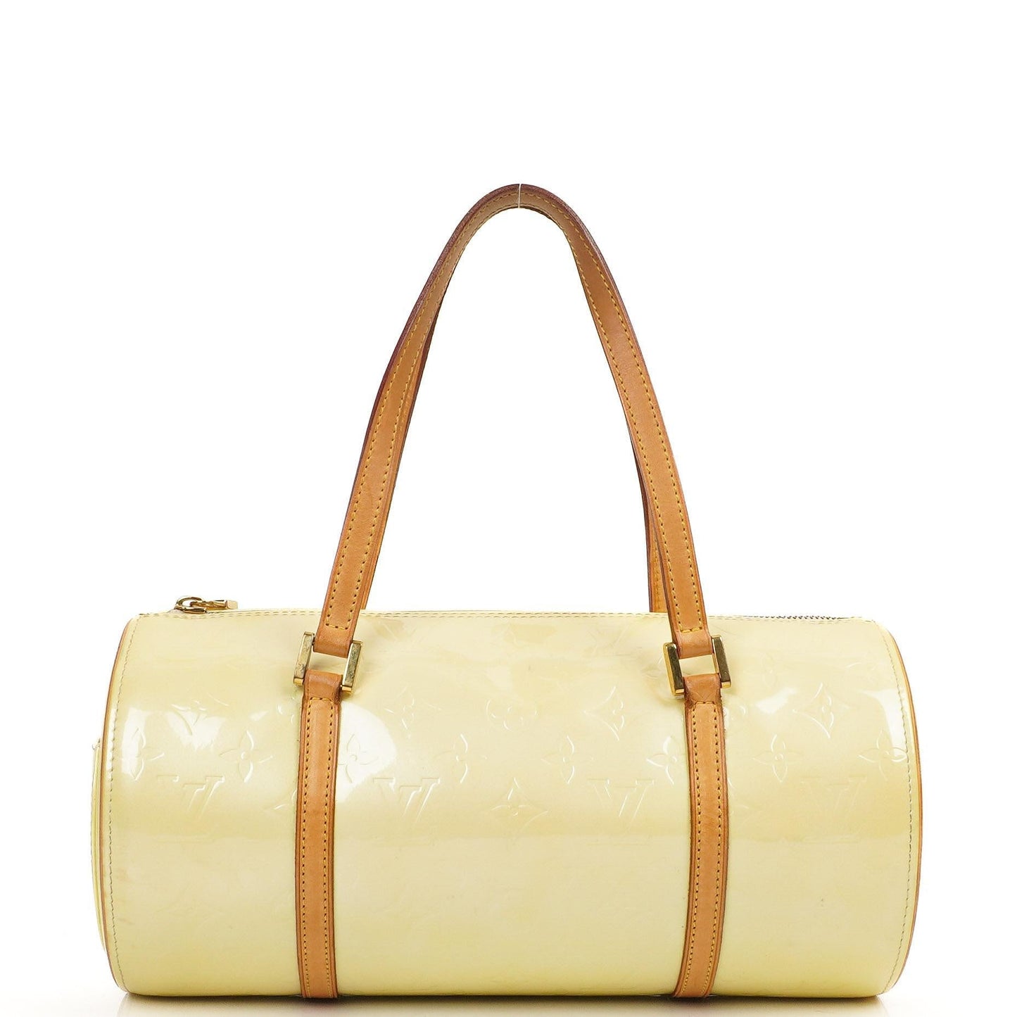 Louis Vuitton Papillon 30 Bedford Perle Monogram Vernis Leder Handtasche