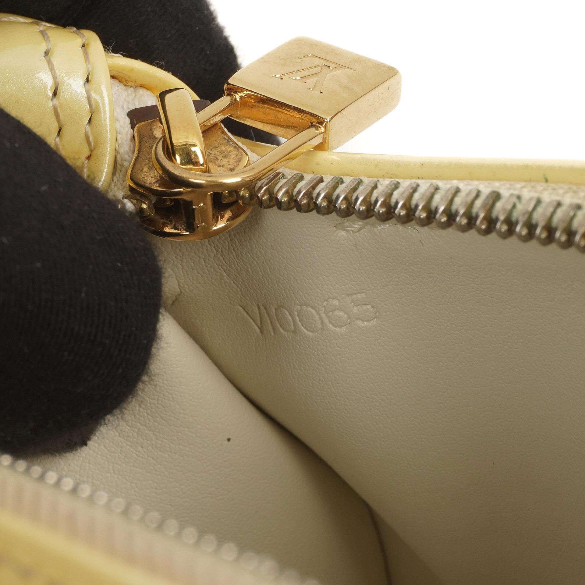 Louis Vuitton Papillon 30 Bedford Perle Monogram Vernis Leder Handtasche