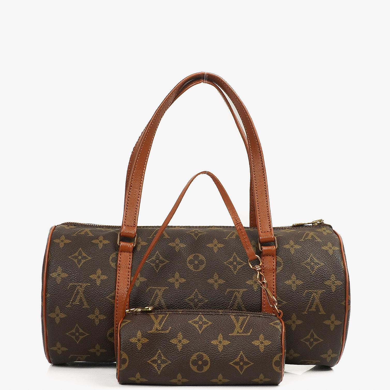 Louis Vuitton Papillon 30 Vintage Monogram Canvas Handtasche