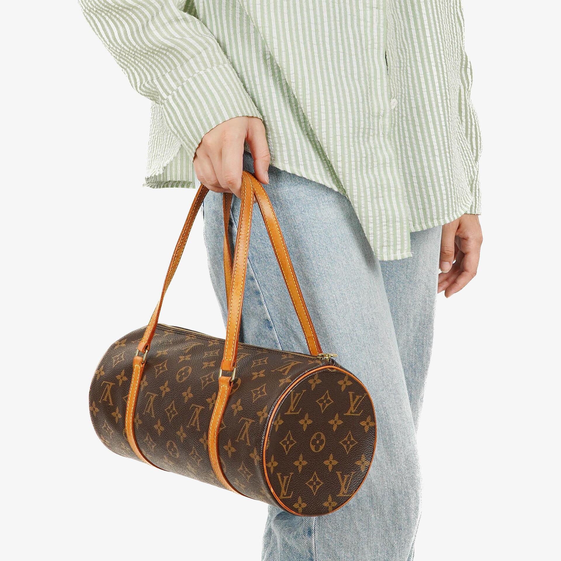 Louis Vuitton Papillon 30 Vintage Handtasche aus Monogram Canvas