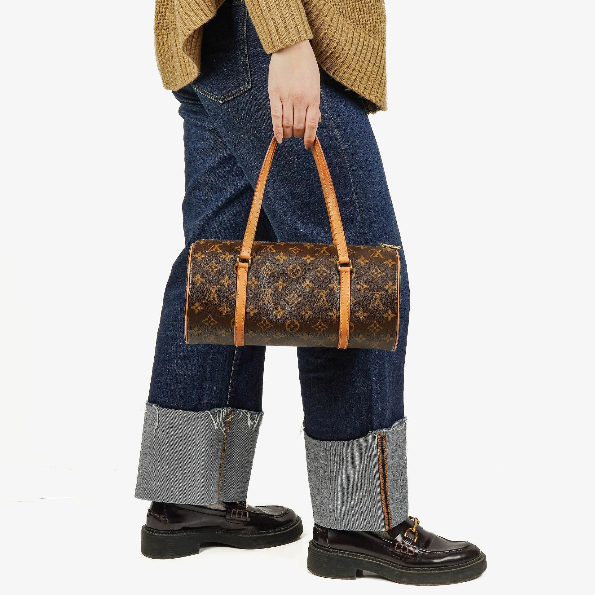 Louis Vuitton Vintage Papillon 30 Handtasche aus Monogram Canvas