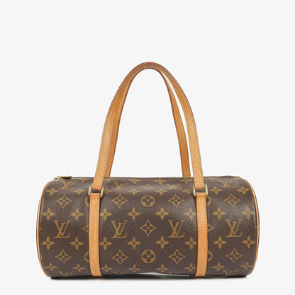 Louis Vuitton Papillon 30 Vintage Monogram Canvas Handtasche