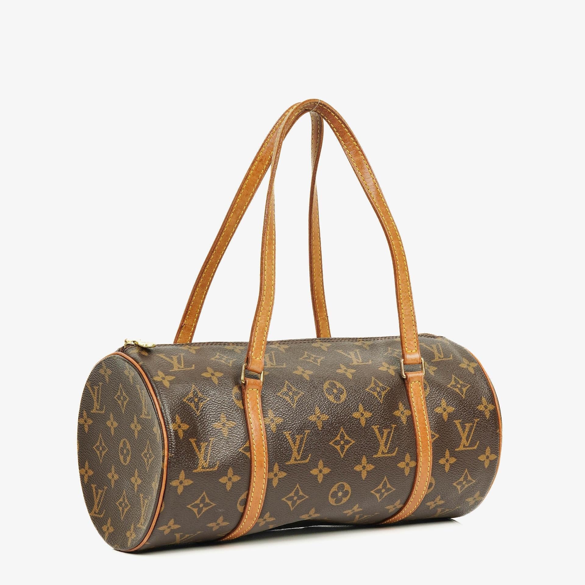 Louis Vuitton Papillon 30 Vintage Monogram Canvas Handtasche