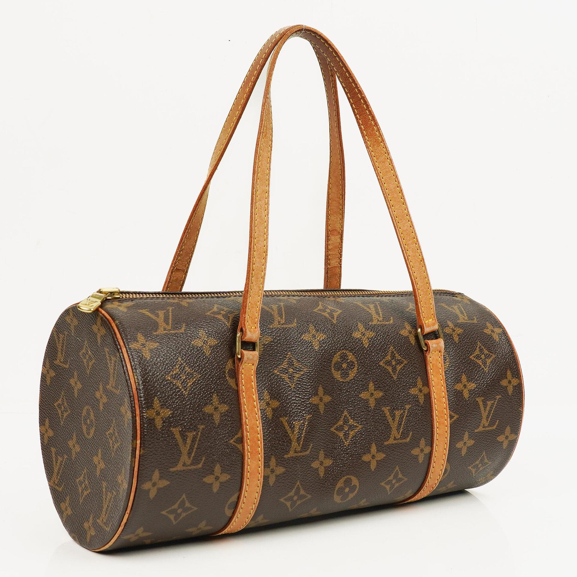 Louis Vuitton Papillon 30 Vintage Handtasche aus Monogram Canvas mit Mini Papillon Pochette