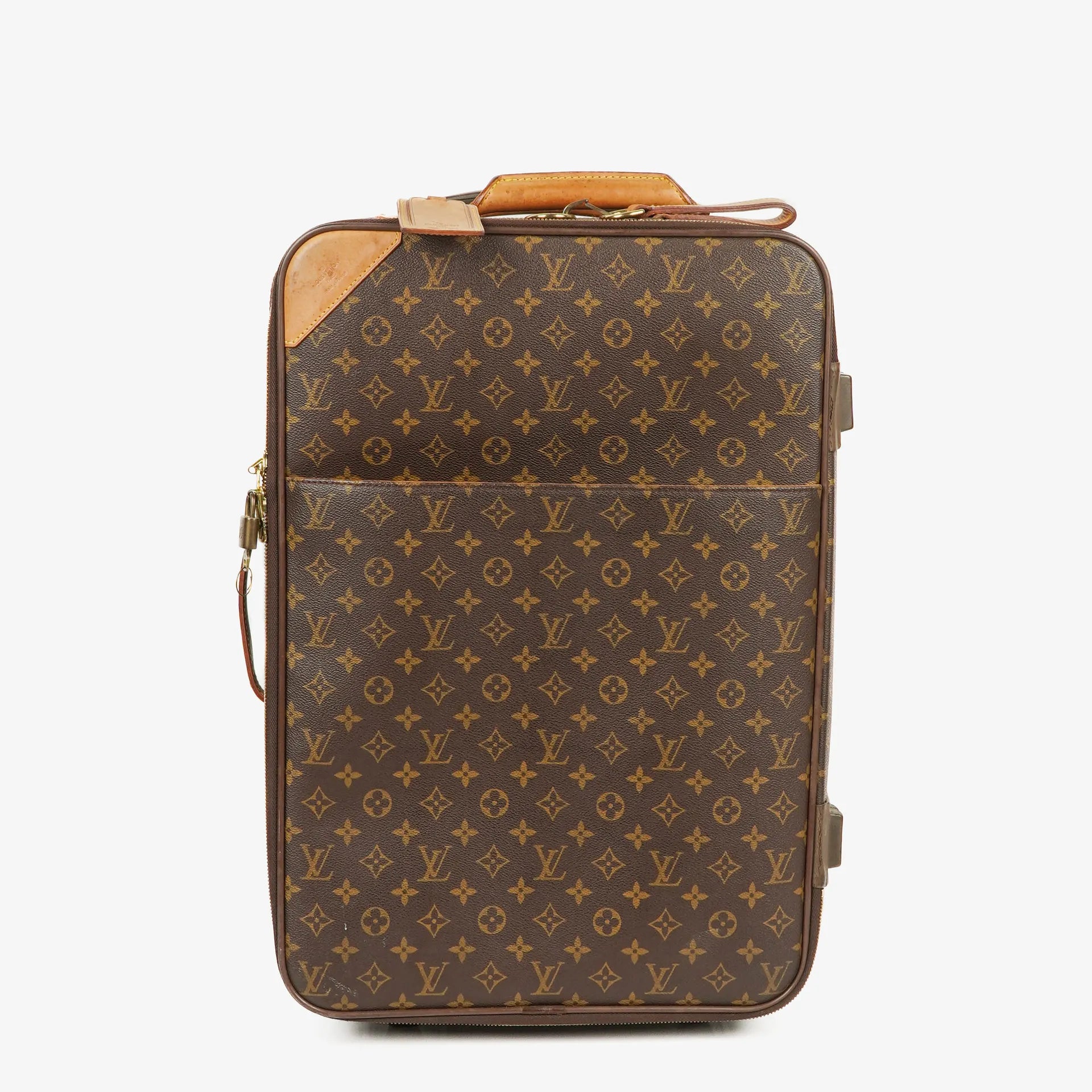 Louis Vuitton Pégase 55 Vintage Koffer aus Monogramm Canvas