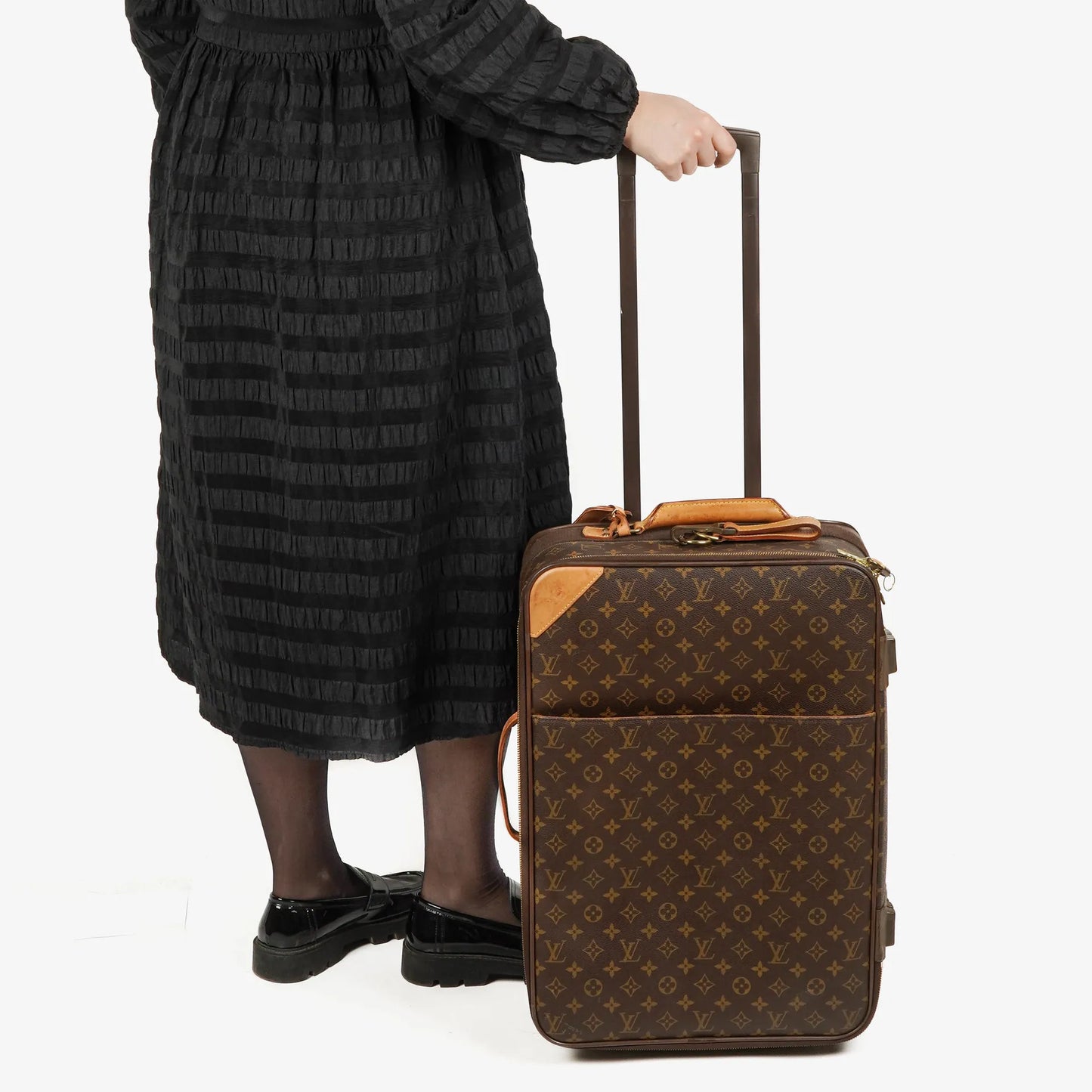 Louis Vuitton Pégase 55 Vintage Koffer aus Monogramm Canvas