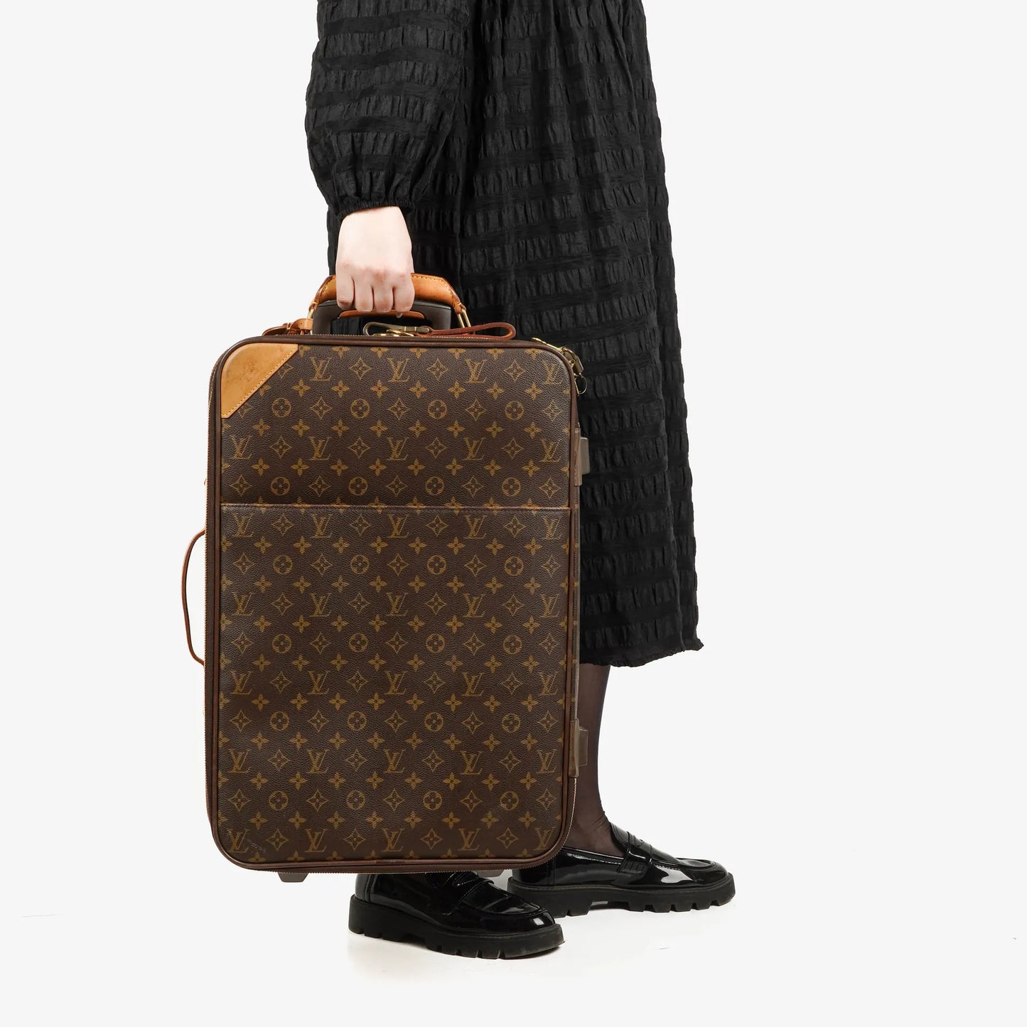 Louis Vuitton Pégase 55 Vintage Koffer aus Monogramm Canvas