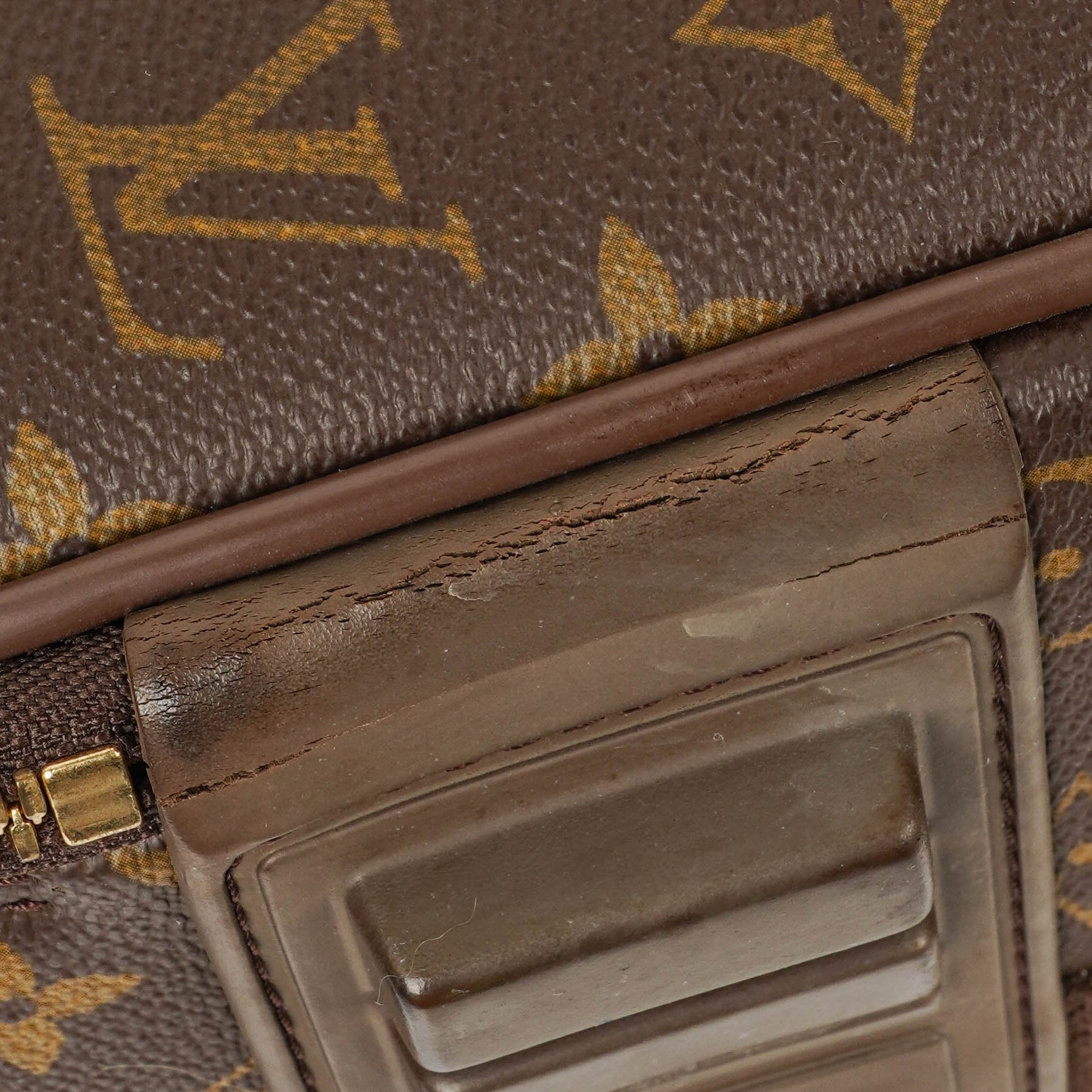 Louis Vuitton Pégase 55 Vintage Koffer aus Monogramm Canvas