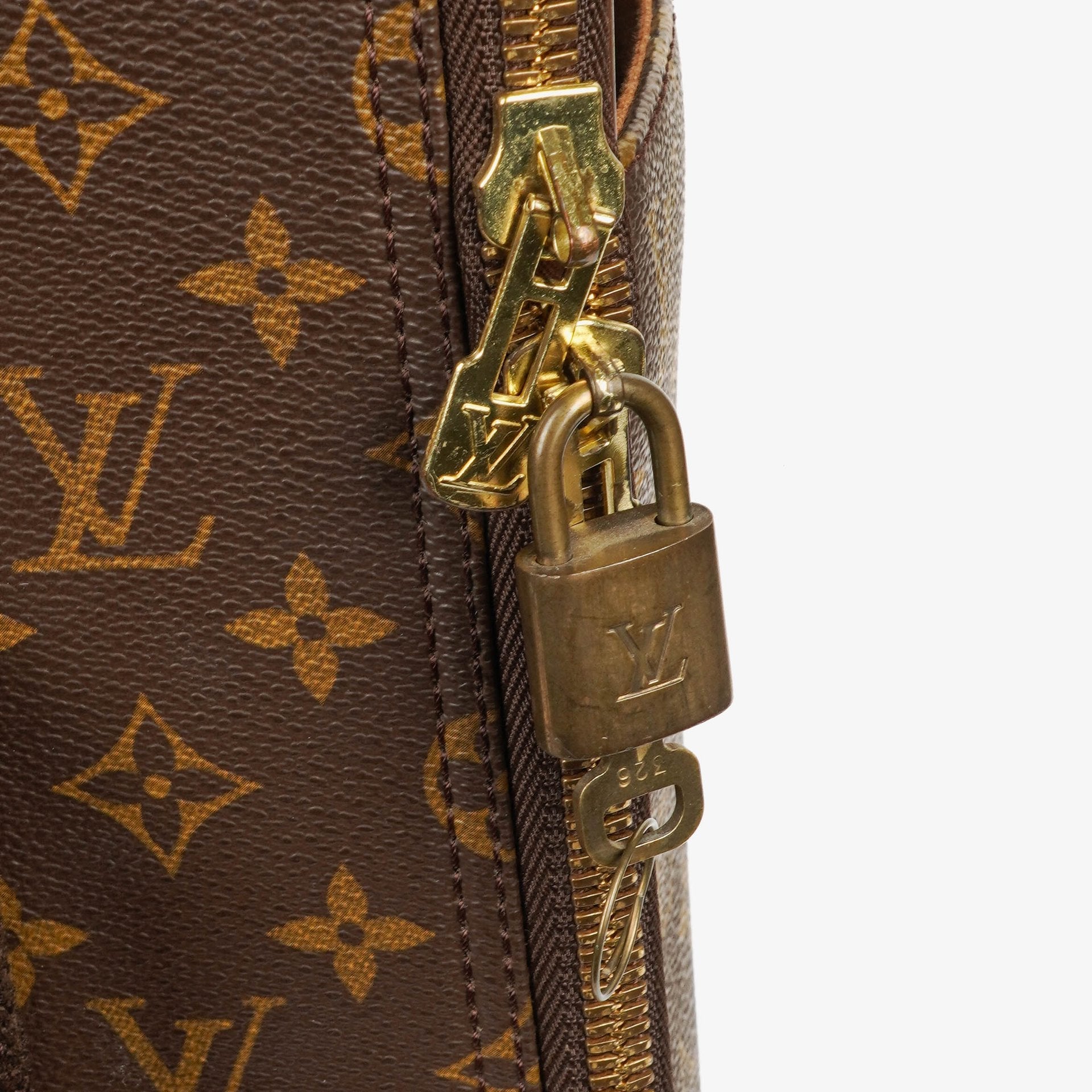 Louis Vuitton Pégase 55 Vintage Koffer aus Monogramm Canvas