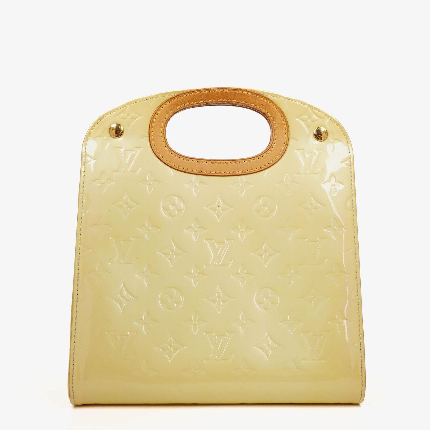 Louis Vuitton Maple Drive Tasche aus perlefarbenem Monogram Vernis