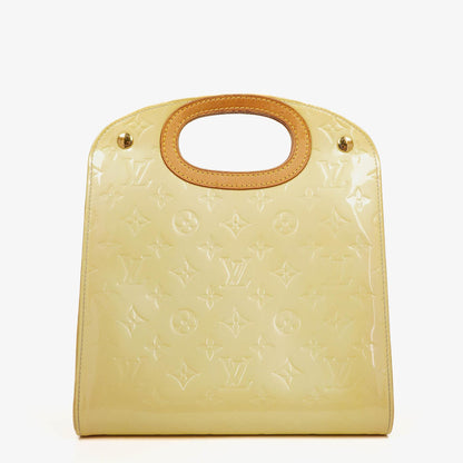 Louis Vuitton Maple Drive Tasche aus perlefarbenem Monogram Vernis