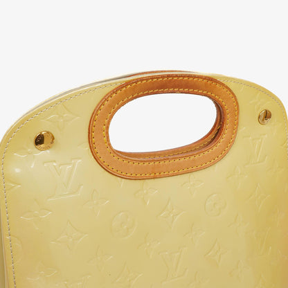 Louis Vuitton Maple Drive Tasche aus perlefarbenem Monogram Vernis
