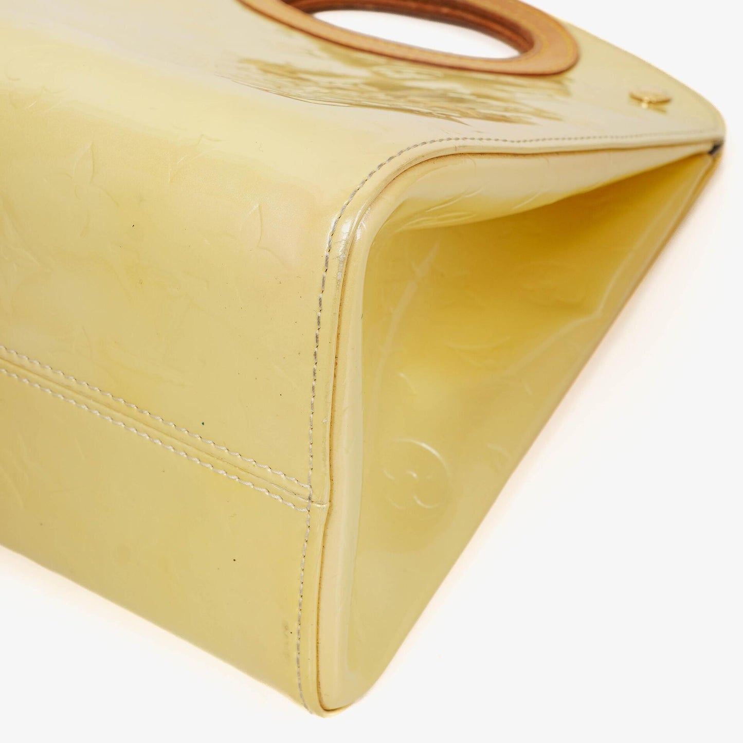 Louis Vuitton Maple Drive Tasche aus perlefarbenem Monogram Vernis