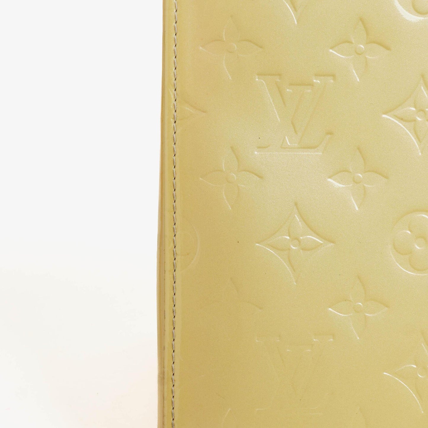 Louis Vuitton Maple Drive Tasche aus perlefarbenem Monogram Vernis
