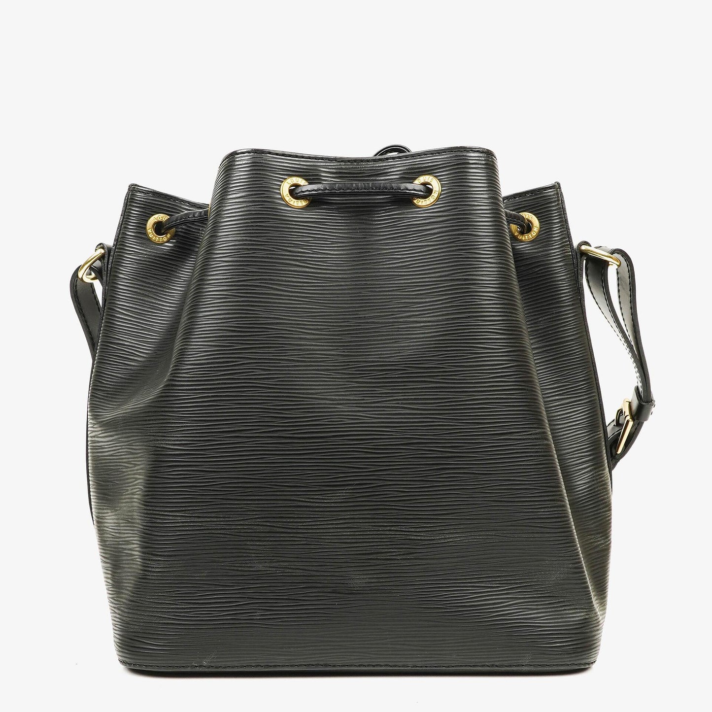 Louis Vuitton Petit Noé Schultertasche aus schwarzem Epi Leder