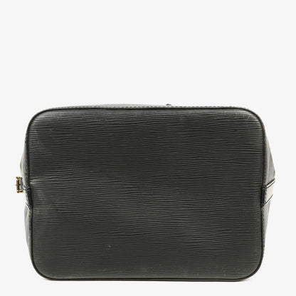 Louis Vuitton Petit Noé Schultertasche aus schwarzem Epi Leder
