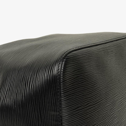 Louis Vuitton Petit Noé Schultertasche aus schwarzem Epi-Leder