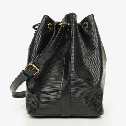 Louis Vuitton Petit Noé Schultertasche aus schwarzem Epi Leder