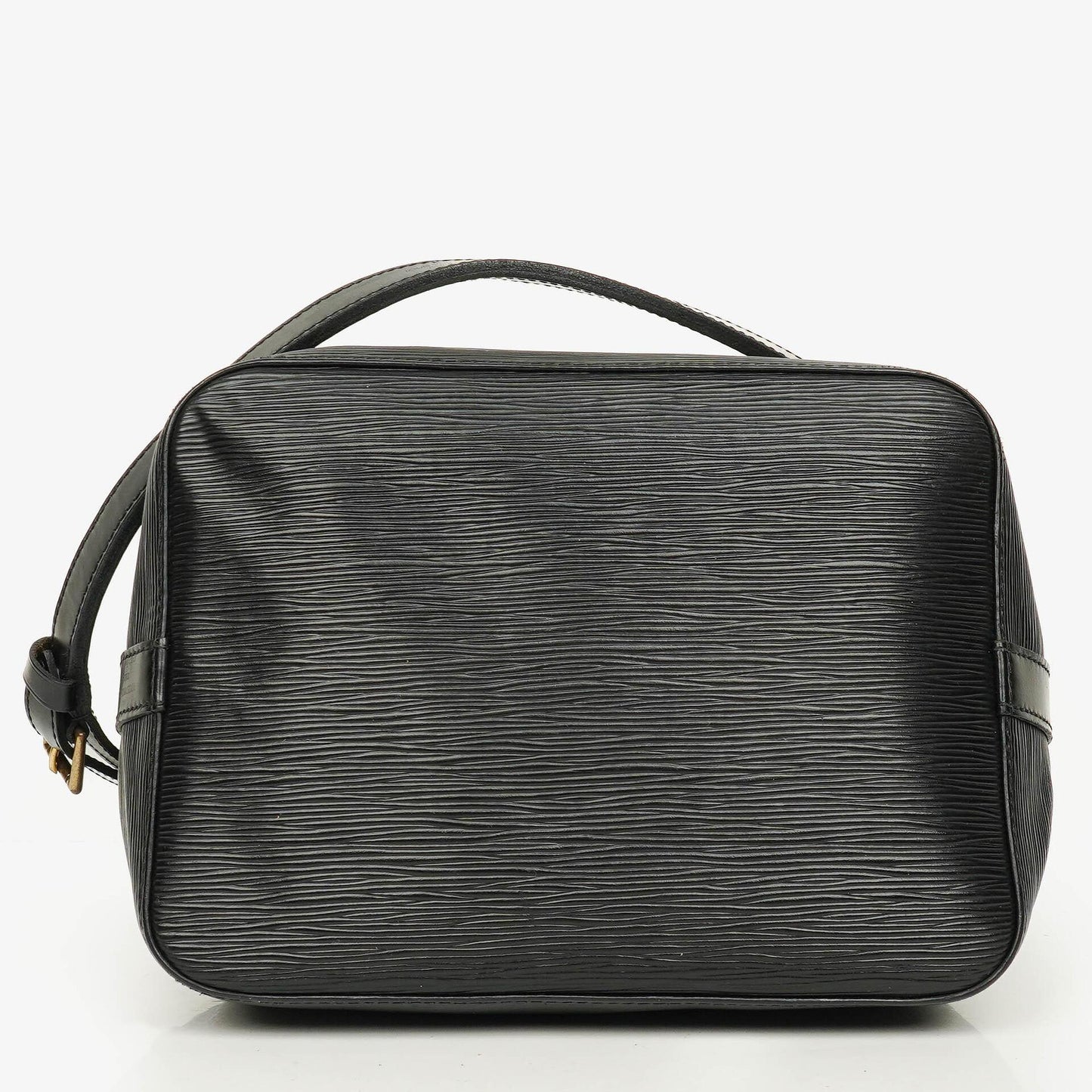 Louis Vuitton Petit Noé Schultertasche aus schwarzem Epi Leder