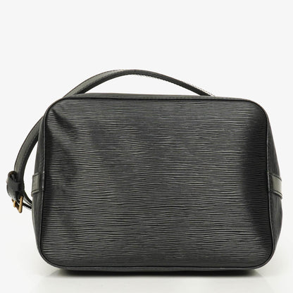 Louis Vuitton Petit Noé Schultertasche aus schwarzem Epi Leder