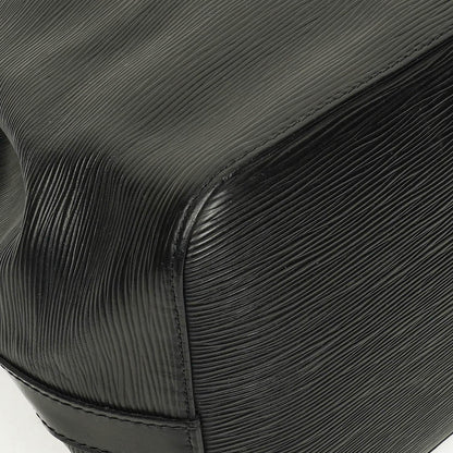 Louis Vuitton Petit Noé Schultertasche aus schwarzem Epi Leder