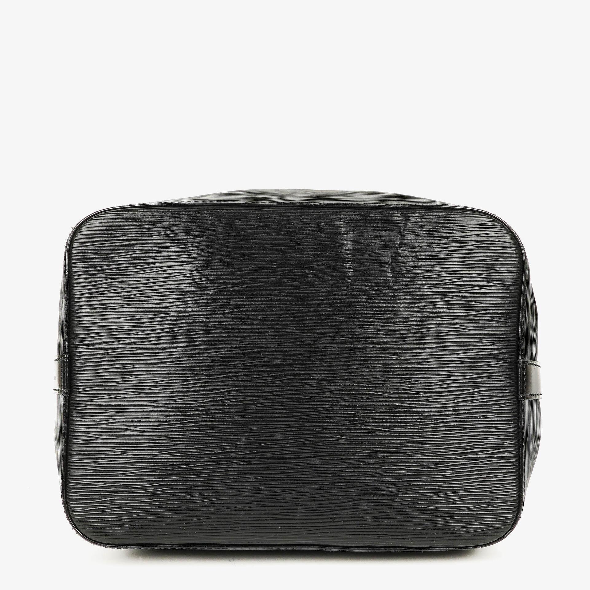 Louis Vuitton Petit Noé Schultertasche aus schwarzem Epi Leder