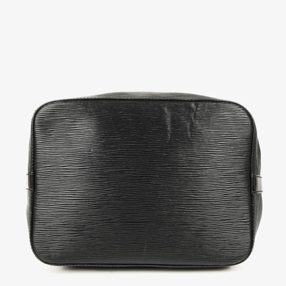 Louis Vuitton Petit Noé Schultertasche aus schwarzem Epi Leder