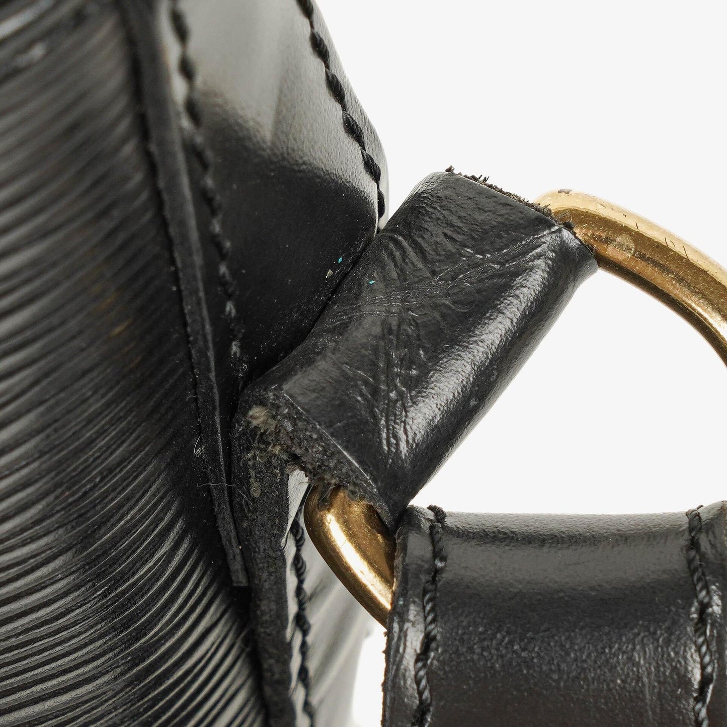 Louis Vuitton Petit Noé Schultertasche aus schwarzem Epi Leder