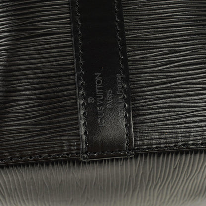 Louis Vuitton Petit Noé Schultertasche aus schwarzem Epi Leder