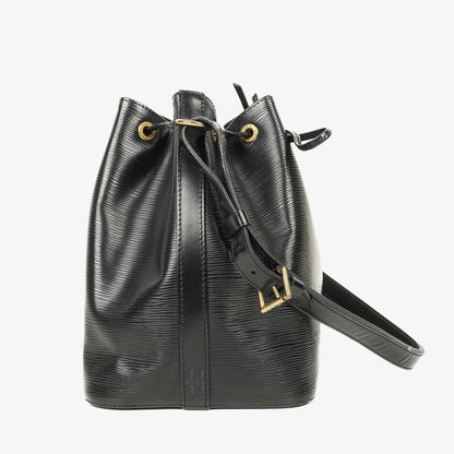 Louis Vuitton Petit Noe Schultertasche aus schwarzem Epi-Leder