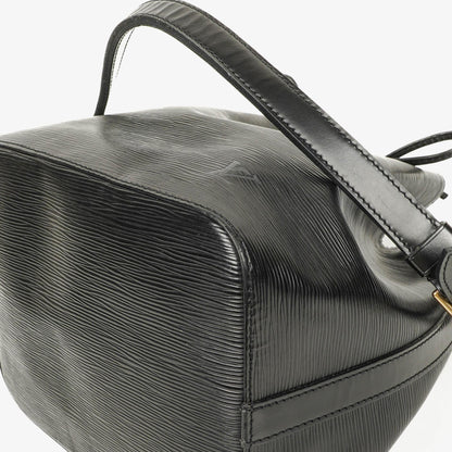 Louis Vuitton Petit Noe Schultertasche aus schwarzem Epi-Leder