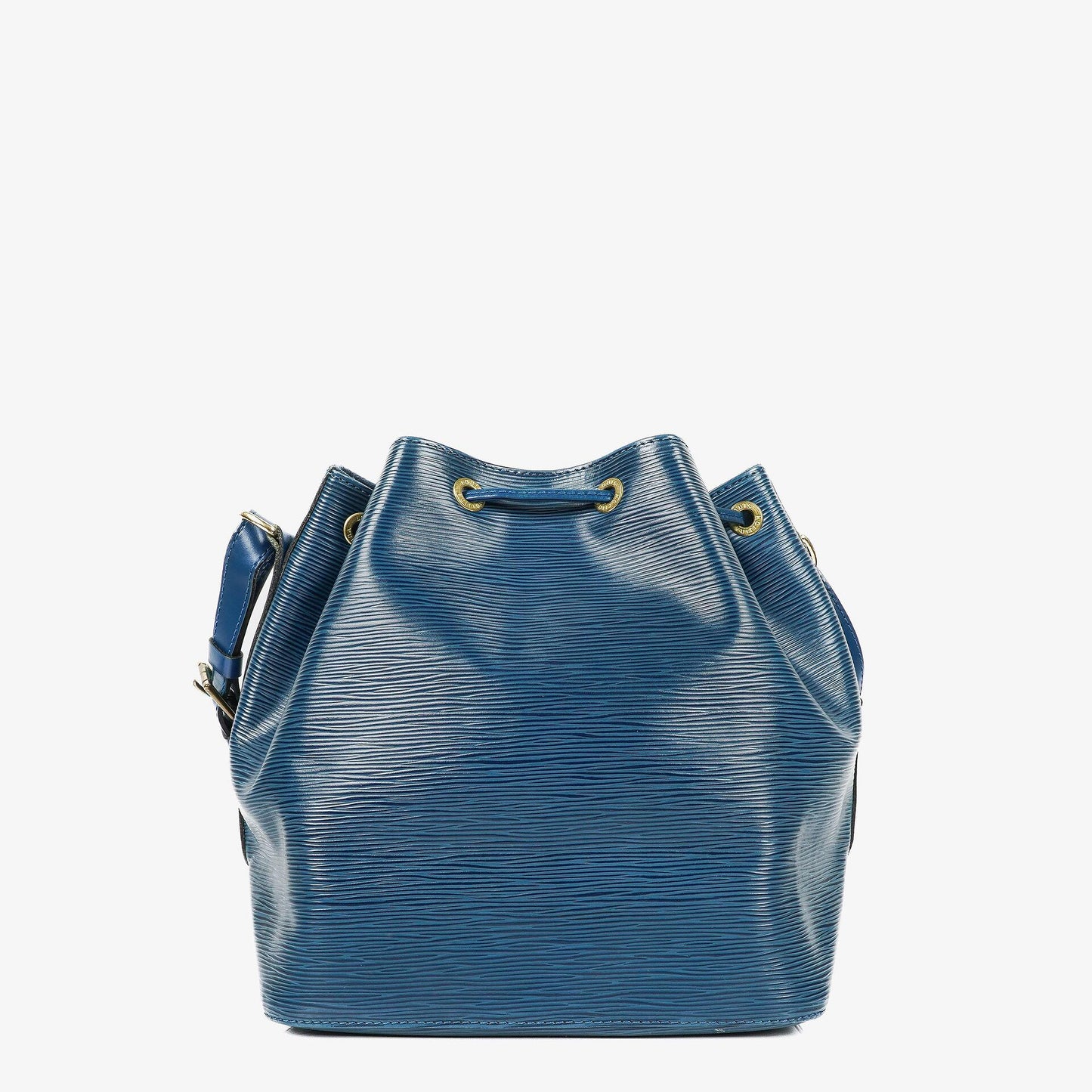 Louis Vuitton Petit Noé Schultertasche aus blauem Epi Leder
