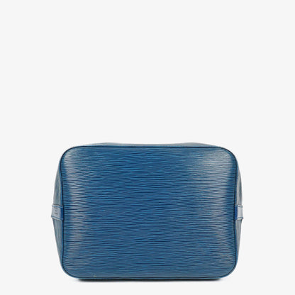 Louis Vuitton Petit Noé Schultertasche aus blauem Epi Leder