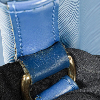 Louis Vuitton Petit Noé Schultertasche aus blauem Epi Leder