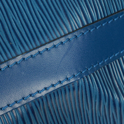 Louis Vuitton Petit Noé Schultertasche aus blauem Epi Leder