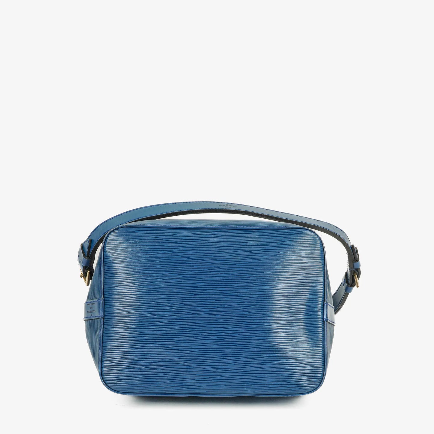 Louis Vuitton Petit Noé Schultertasche aus blauem Epi Leder