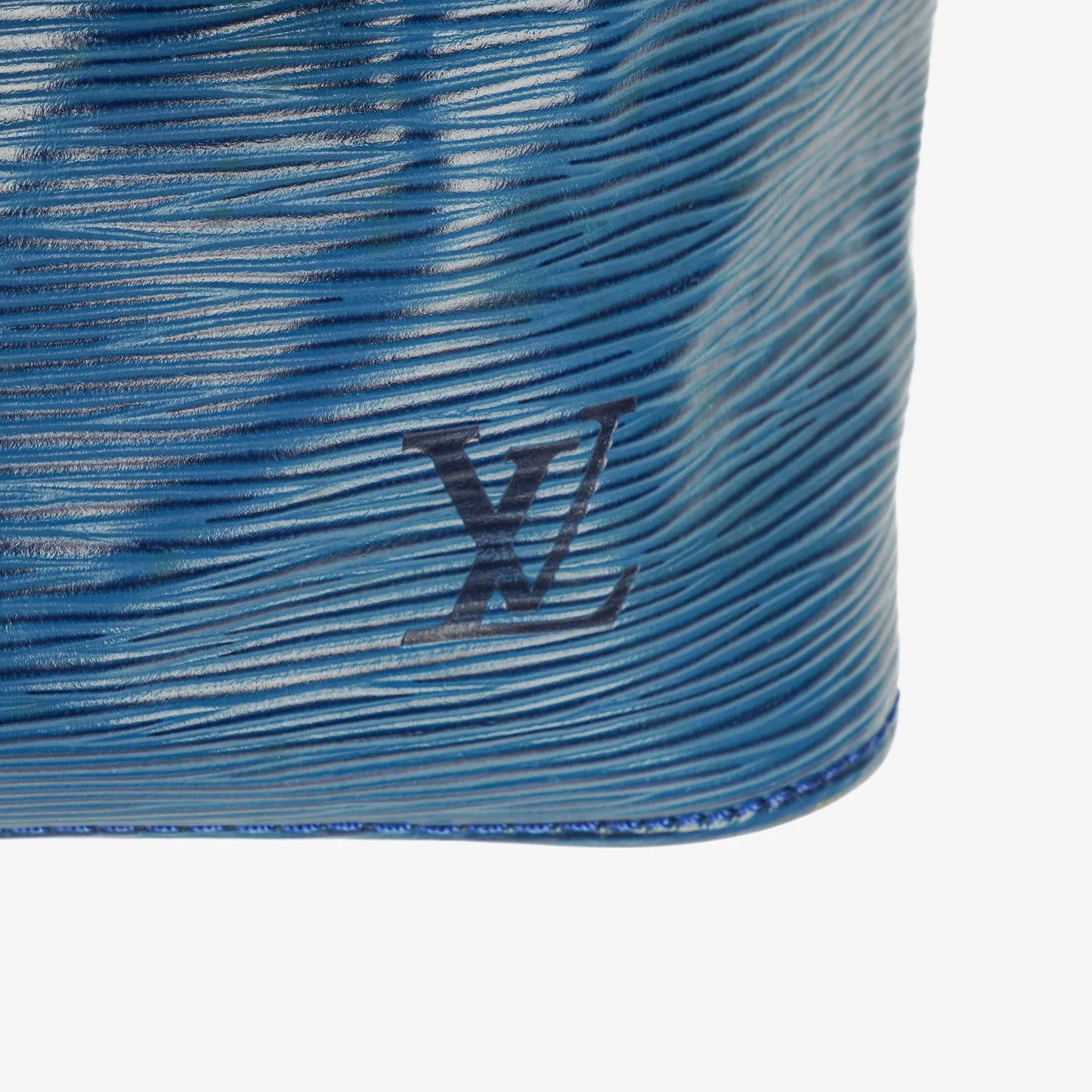 Louis Vuitton Petit Noé Schultertasche aus blauem Epi Leder