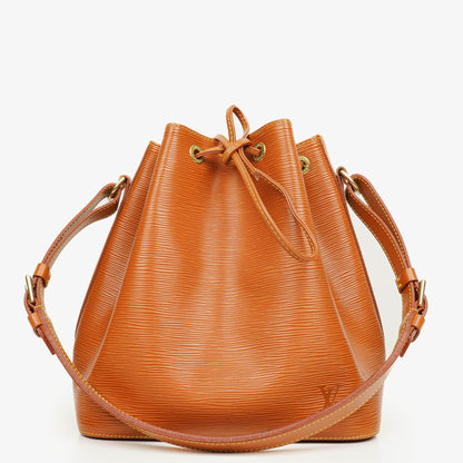 Louis Vuitton Petit Noe Schultertasche aus braunem Epi-Leder