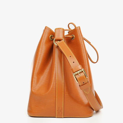 Louis Vuitton Petit Noe Schultertasche aus braunem Epi-Leder