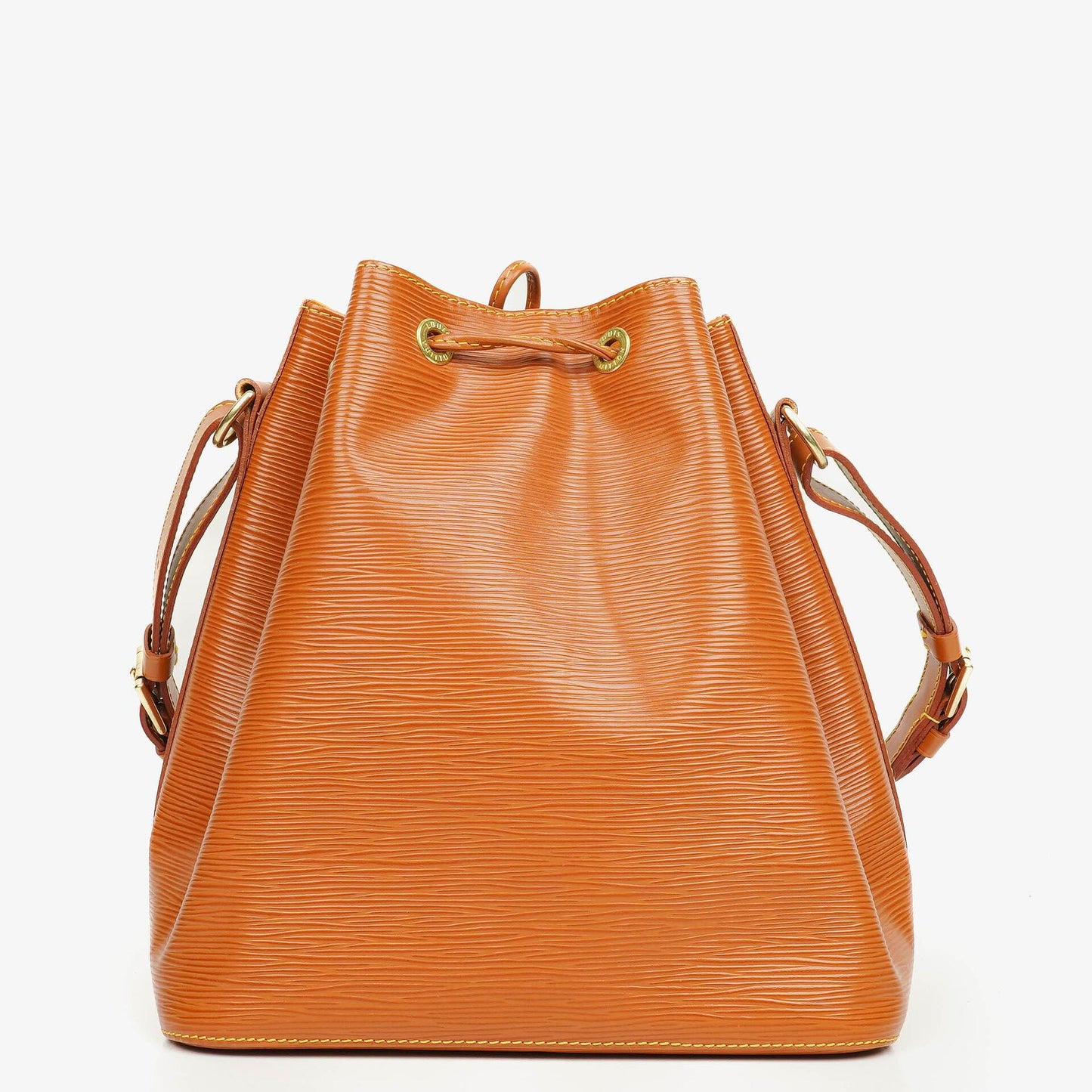 Louis Vuitton Petit Noe Schultertasche aus braunem Epi-Leder