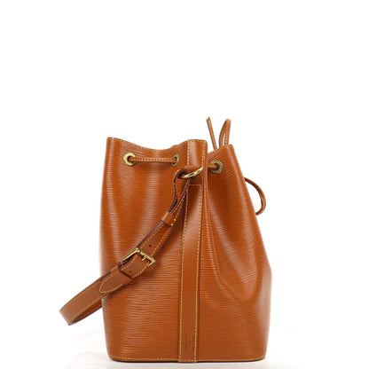 Louis Vuitton Petit Noe Schultertasche aus Cognac EPI Leder