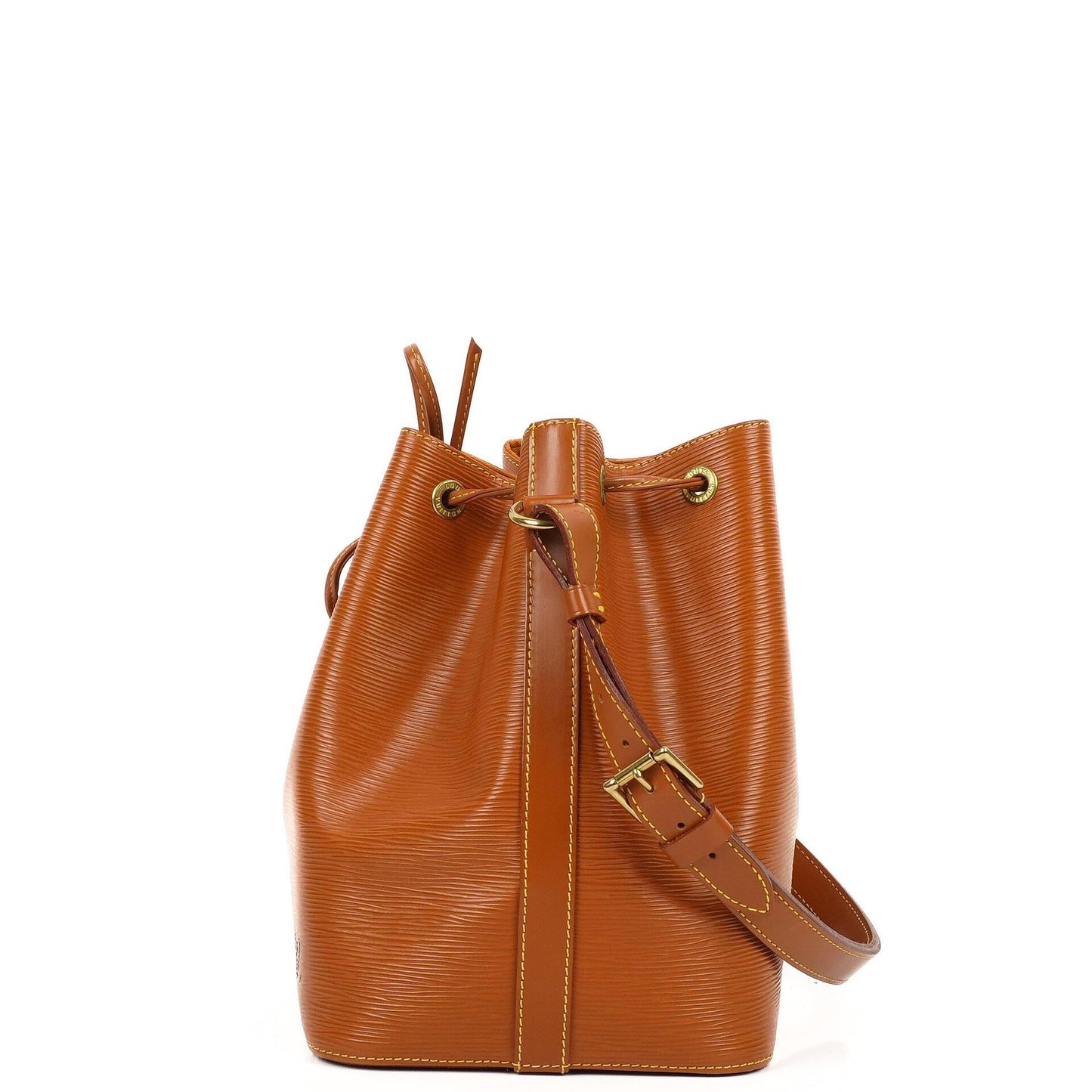 Louis Vuitton Petit Noe Schultertasche aus Cognac EPI Leder