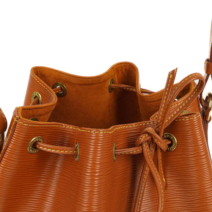 Louis Vuitton Petit Noe Schultertasche aus Cognac EPI Leder