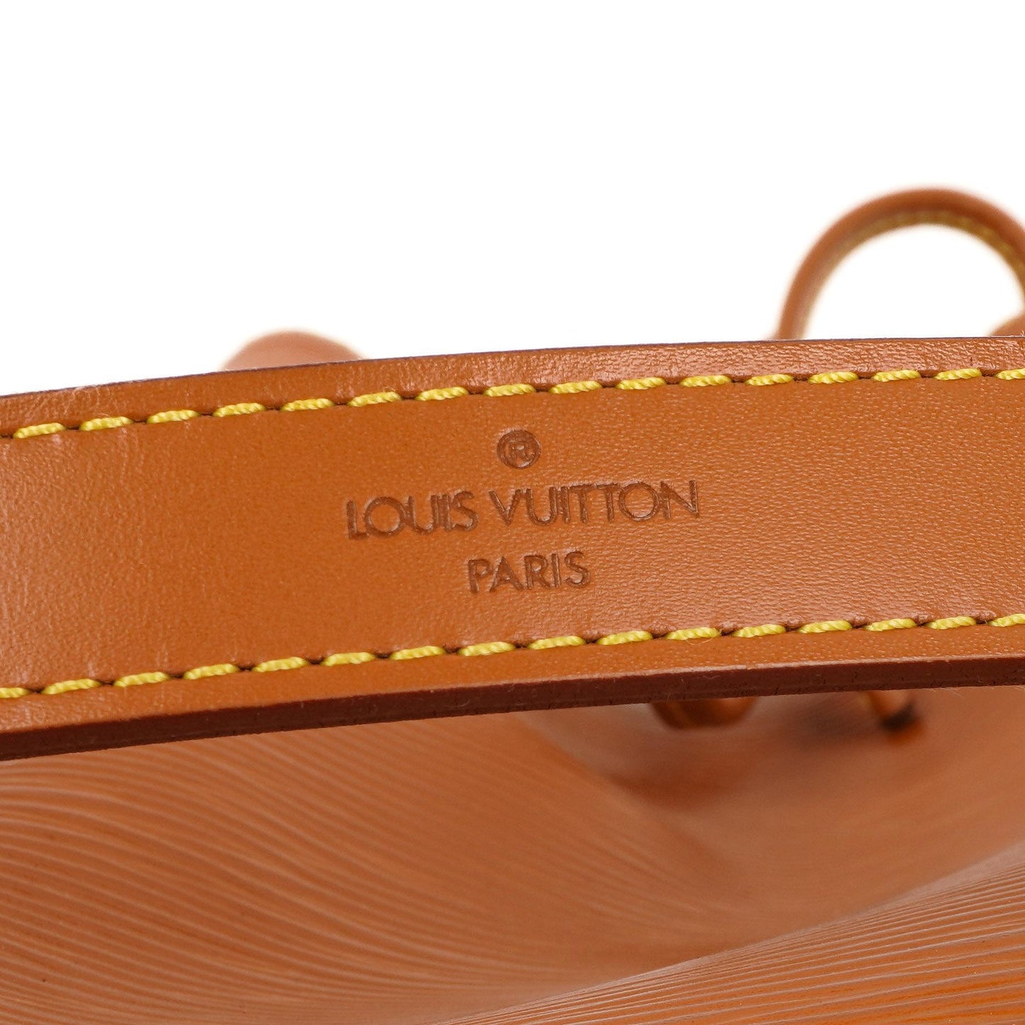 Louis Vuitton Petit Noe Schultertasche aus Cognac EPI Leder