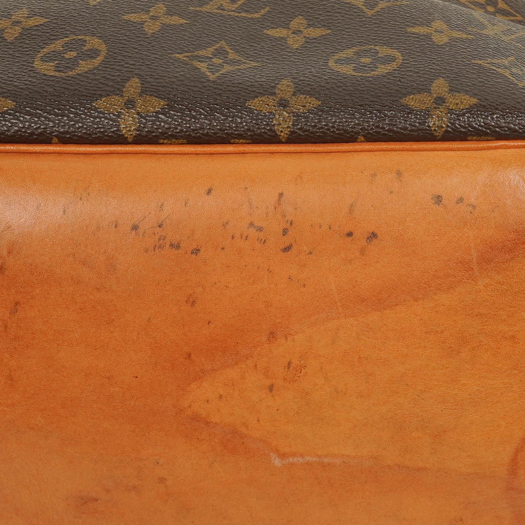 Louis Vuitton Petit Noé Malletier Schultertasche aus Monogram Canvas