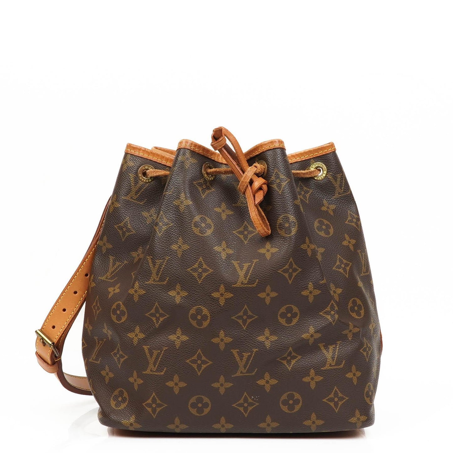 Louis Vuitton Petit Noe Monogramm Canvas Schultertasche