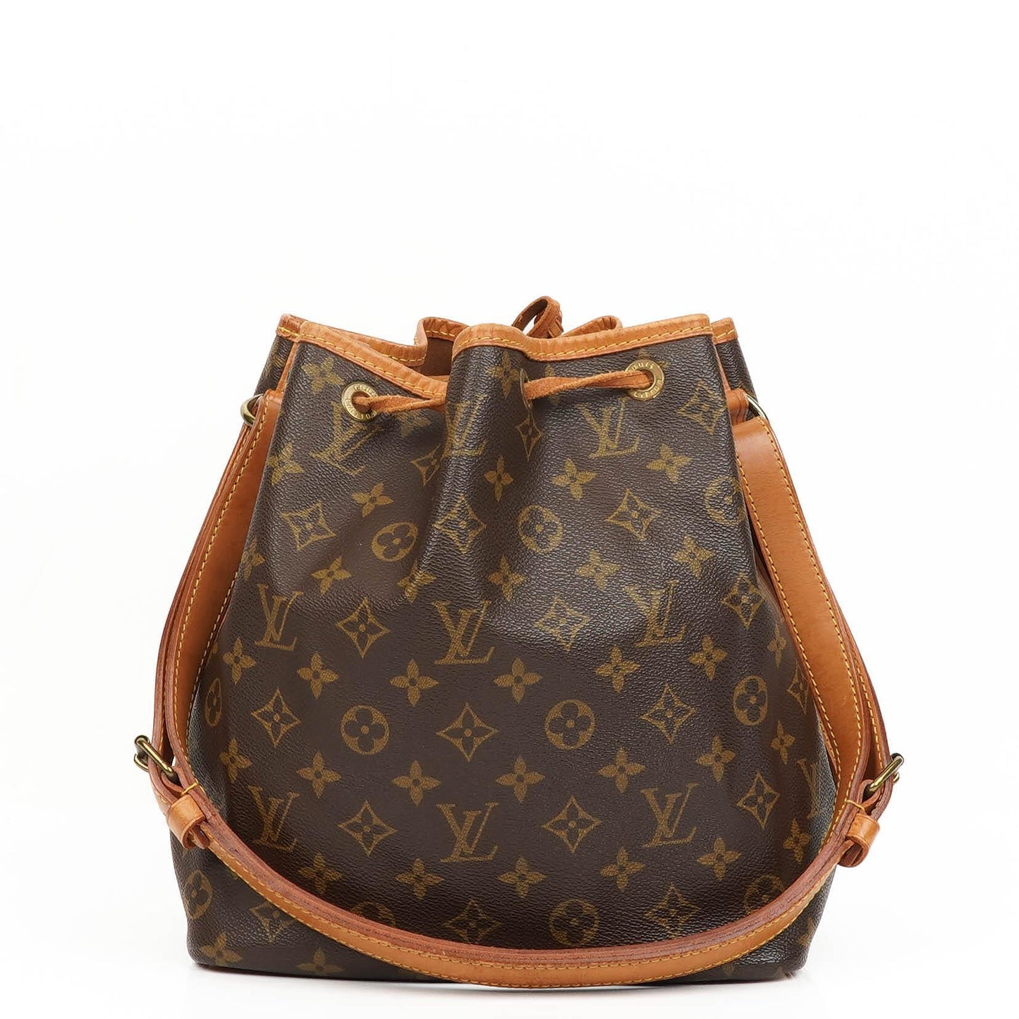Louis Vuitton Petit Noe Monogramm Canvas Schultertasche