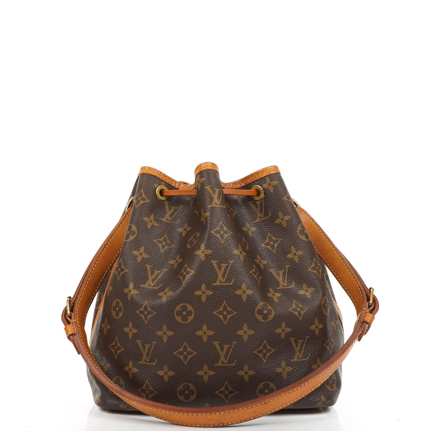 Louis Vuitton Petit Noe Monogram Canvas Schultertasche Gut